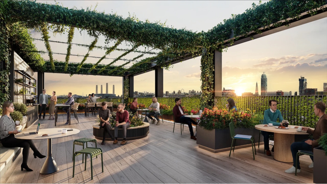 CGI - Roof Garden